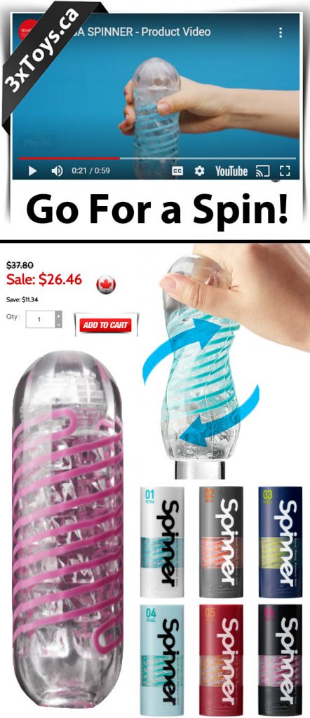 Tenga Spinners Male Masturbation devices