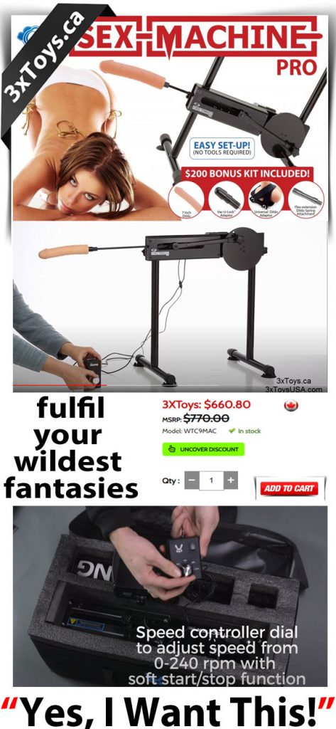 f-MACHINE Pro 3 Sex Machine is the ultimate Sex Machine